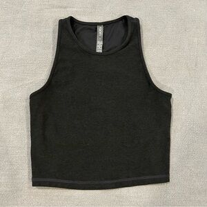 Vuori Elevation Plyo Tank in Black Heather